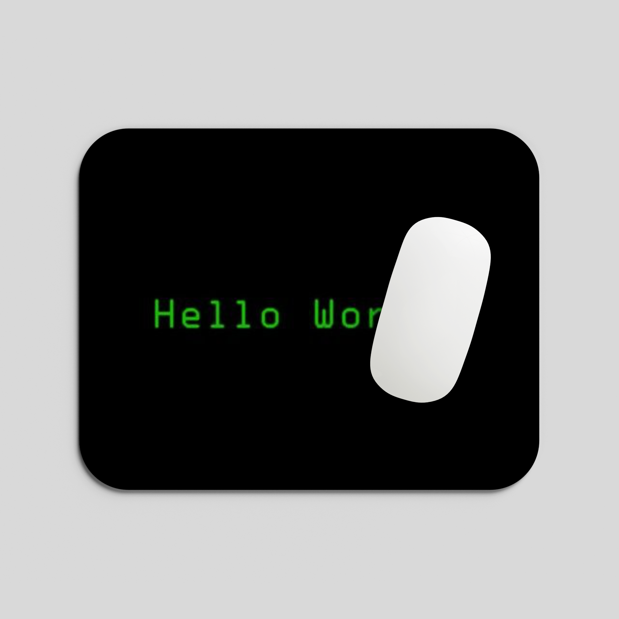Hello World Mousepad