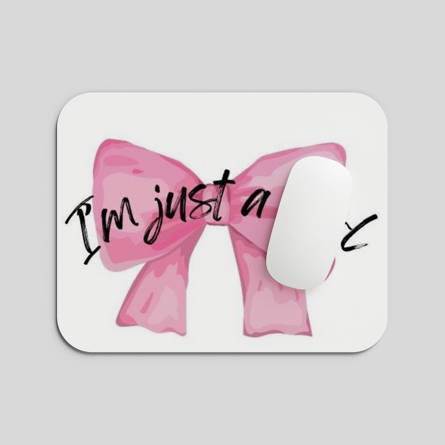 Pink Bow Mousepad