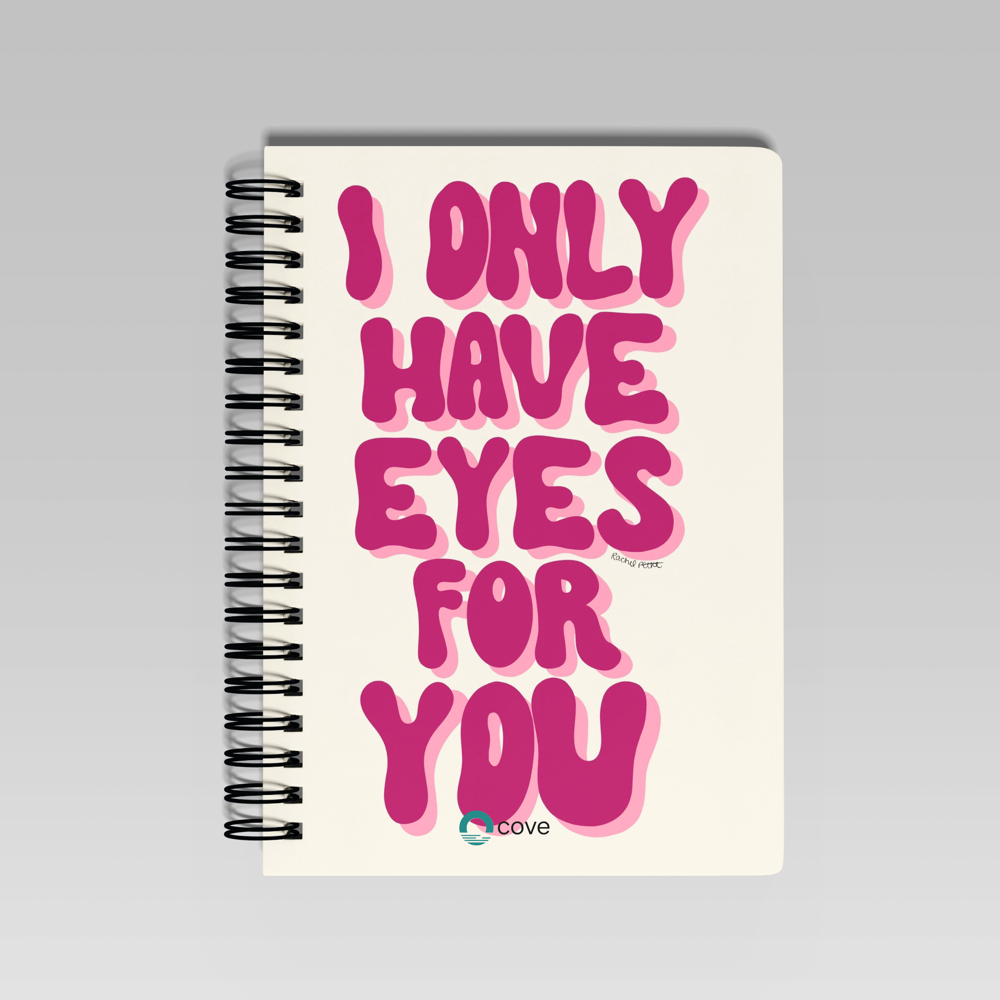 Retro Romance Notebook