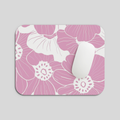 Pink Floral Mousepad