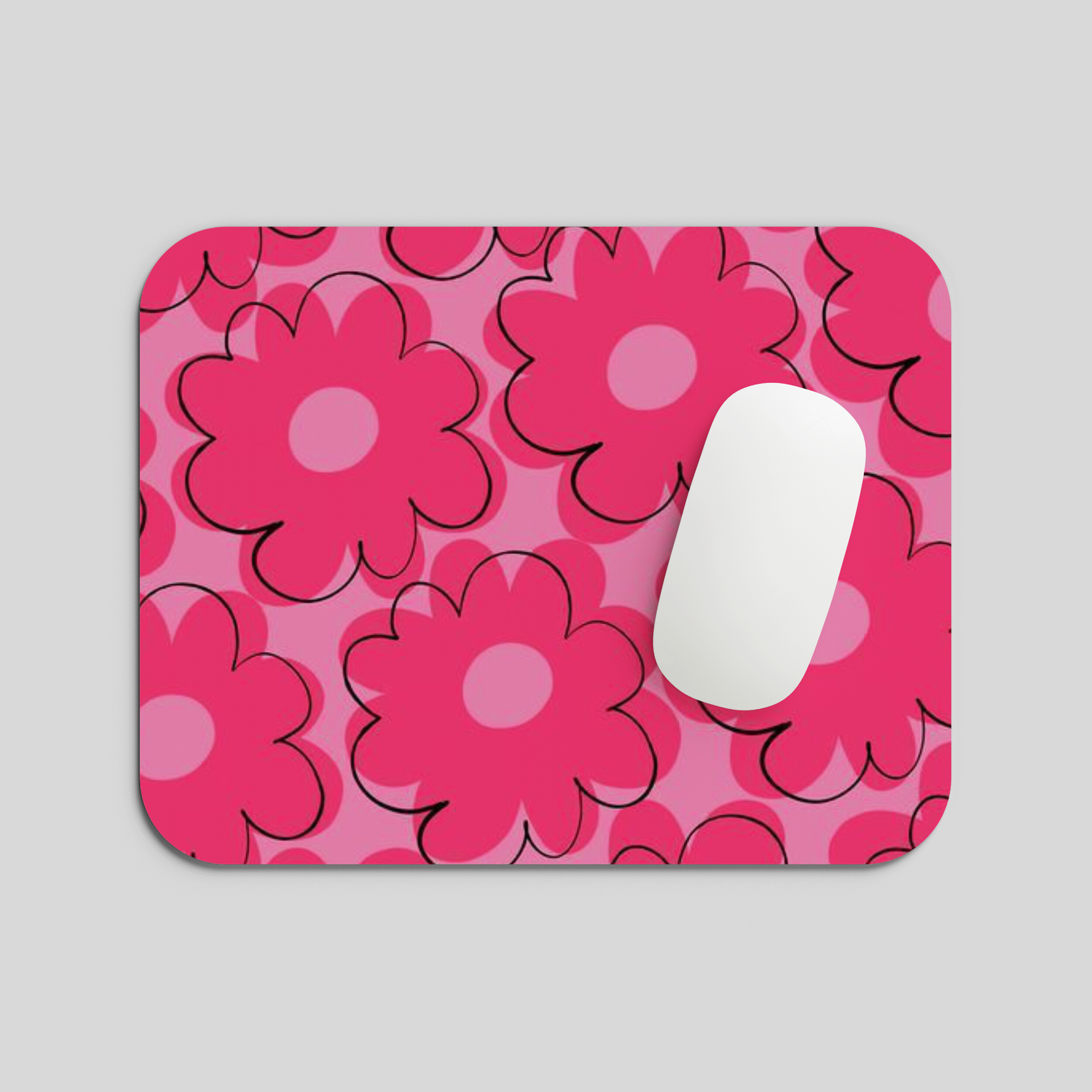 Pink Petals Mousepad