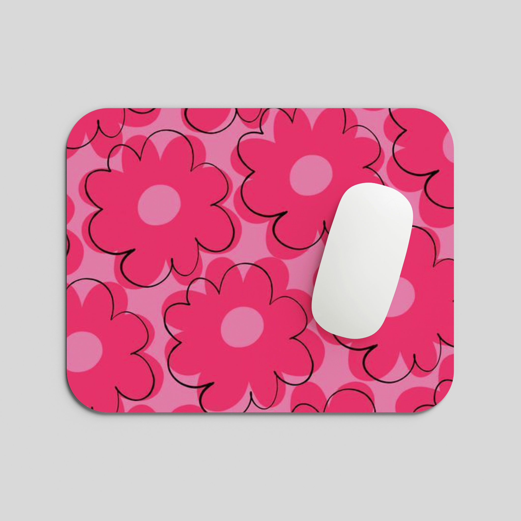 Pink Petals Mousepad
