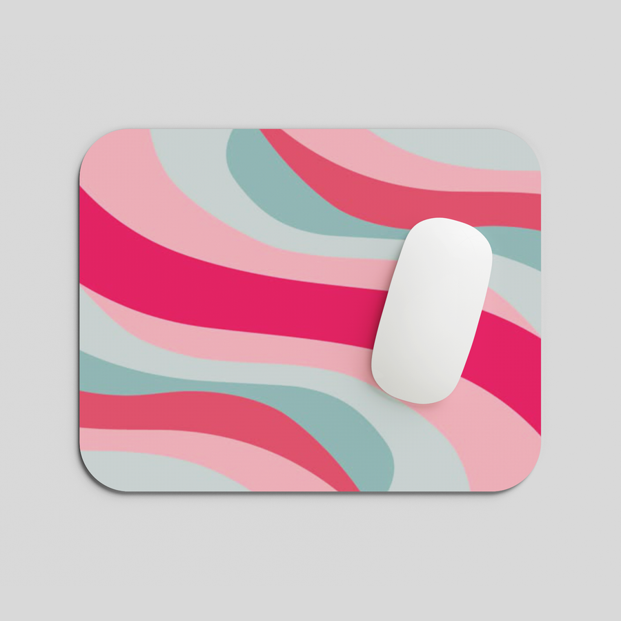 Retro Swirl Mousepad