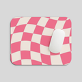 Pink Warp Mousepad