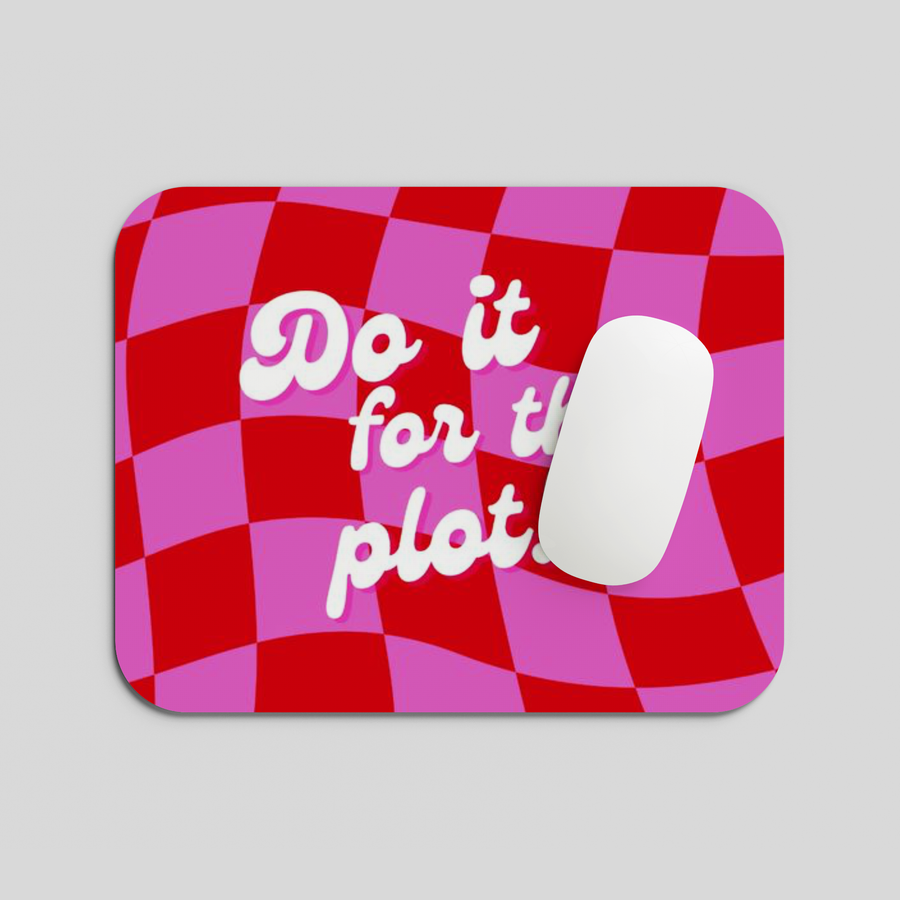 Plot Twist Mousepad