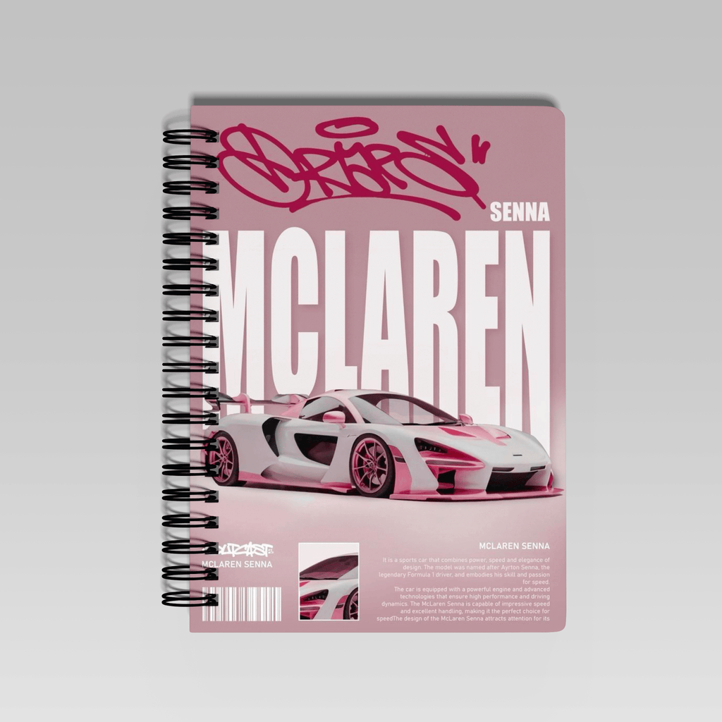 Pink McLaren Notebook