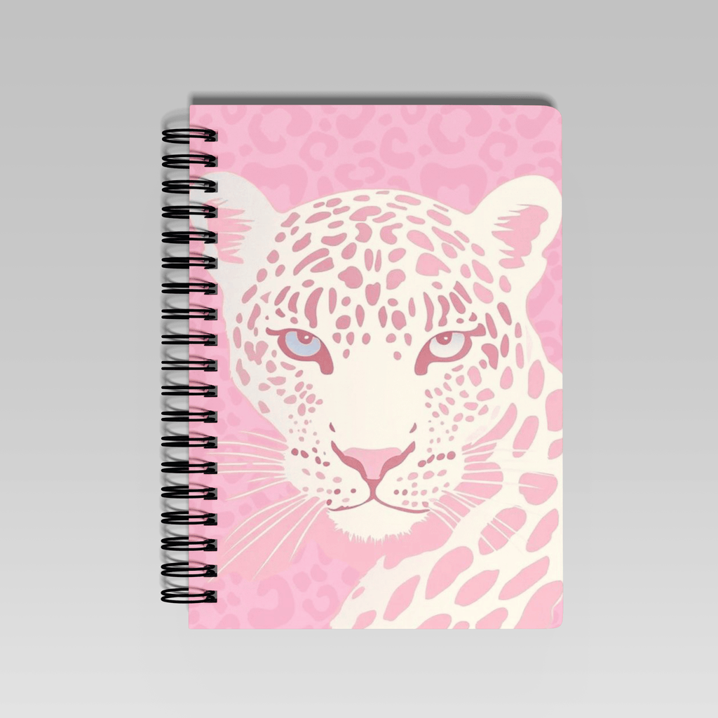 Pink Leopard Notebook