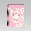 Pink Leopard Notebook