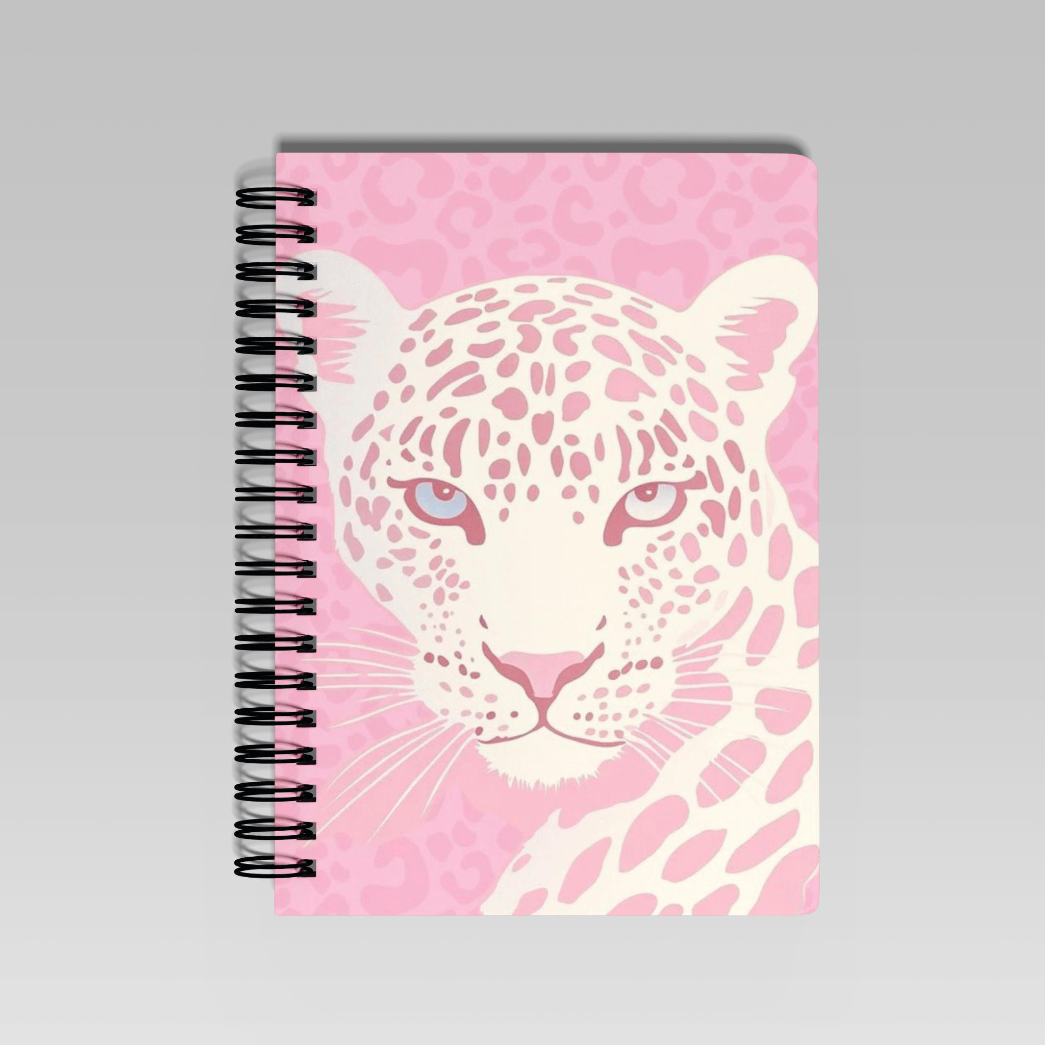 Pink Leopard Notebook