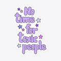 Toxic Boundaries Sticker