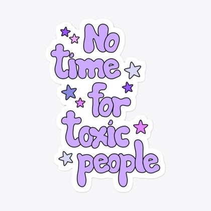 Toxic Boundaries Sticker