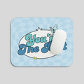 Retro Blue Mousepad