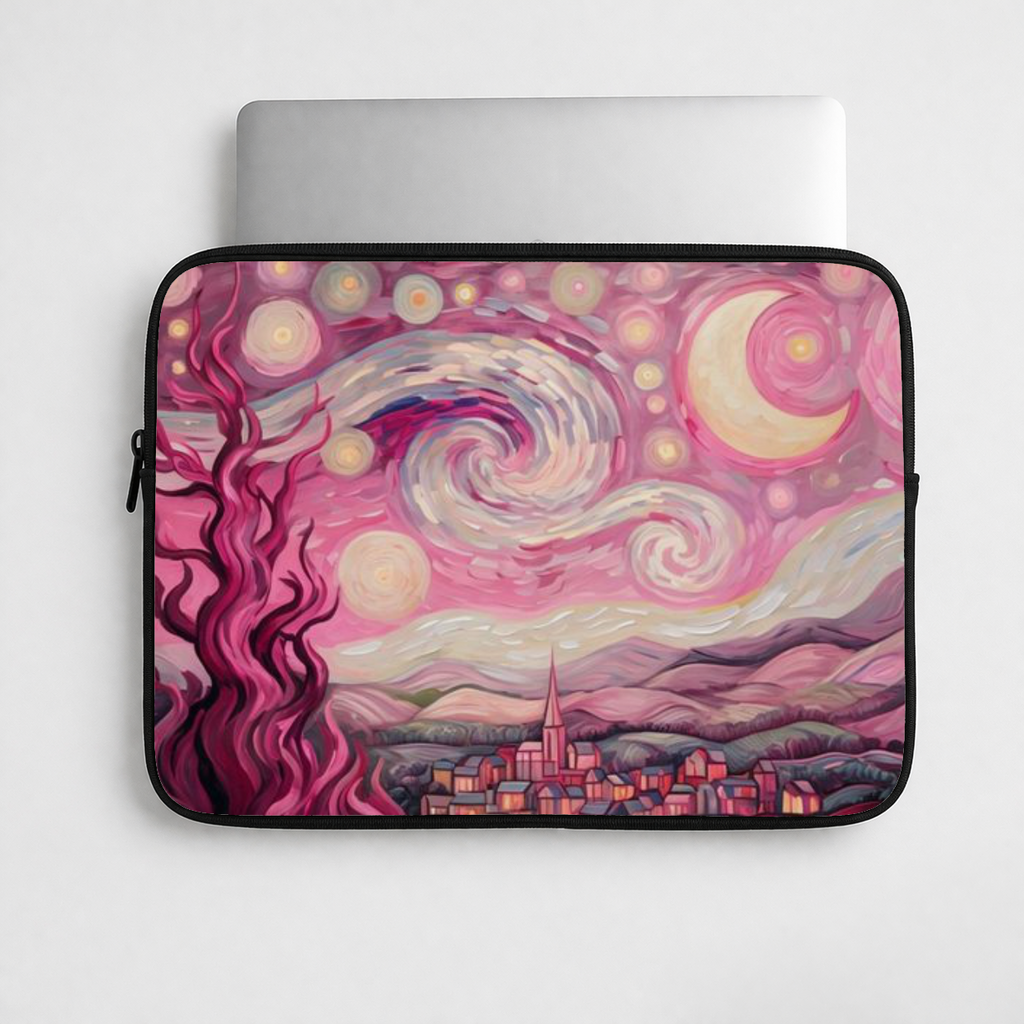Pink Starry Night