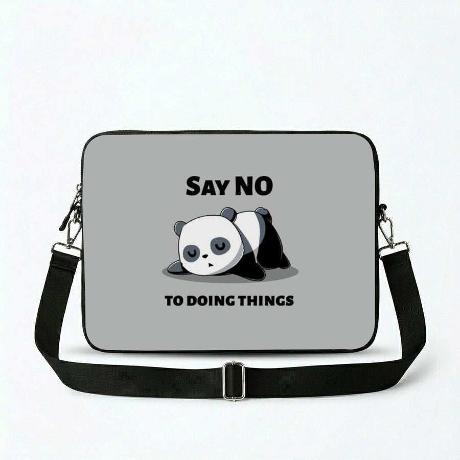 Idle Panda Laptop Sleeve