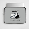 Idle Panda Laptop Sleeve