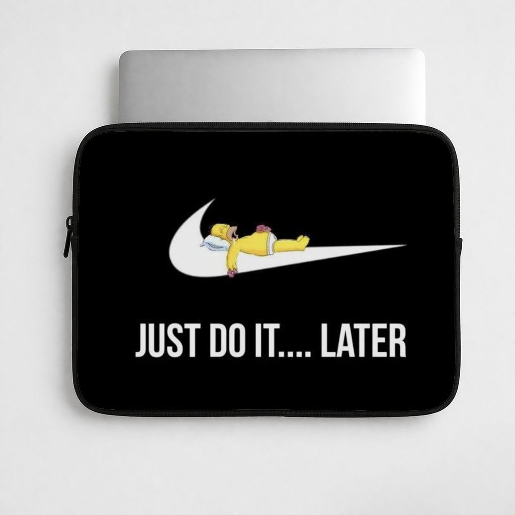Procrastinating Homer Laptop Sleeve