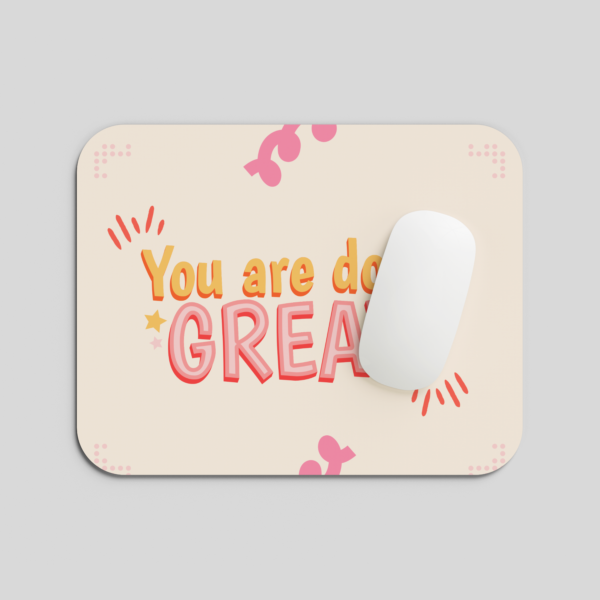 Inspirational Quote Mousepad
