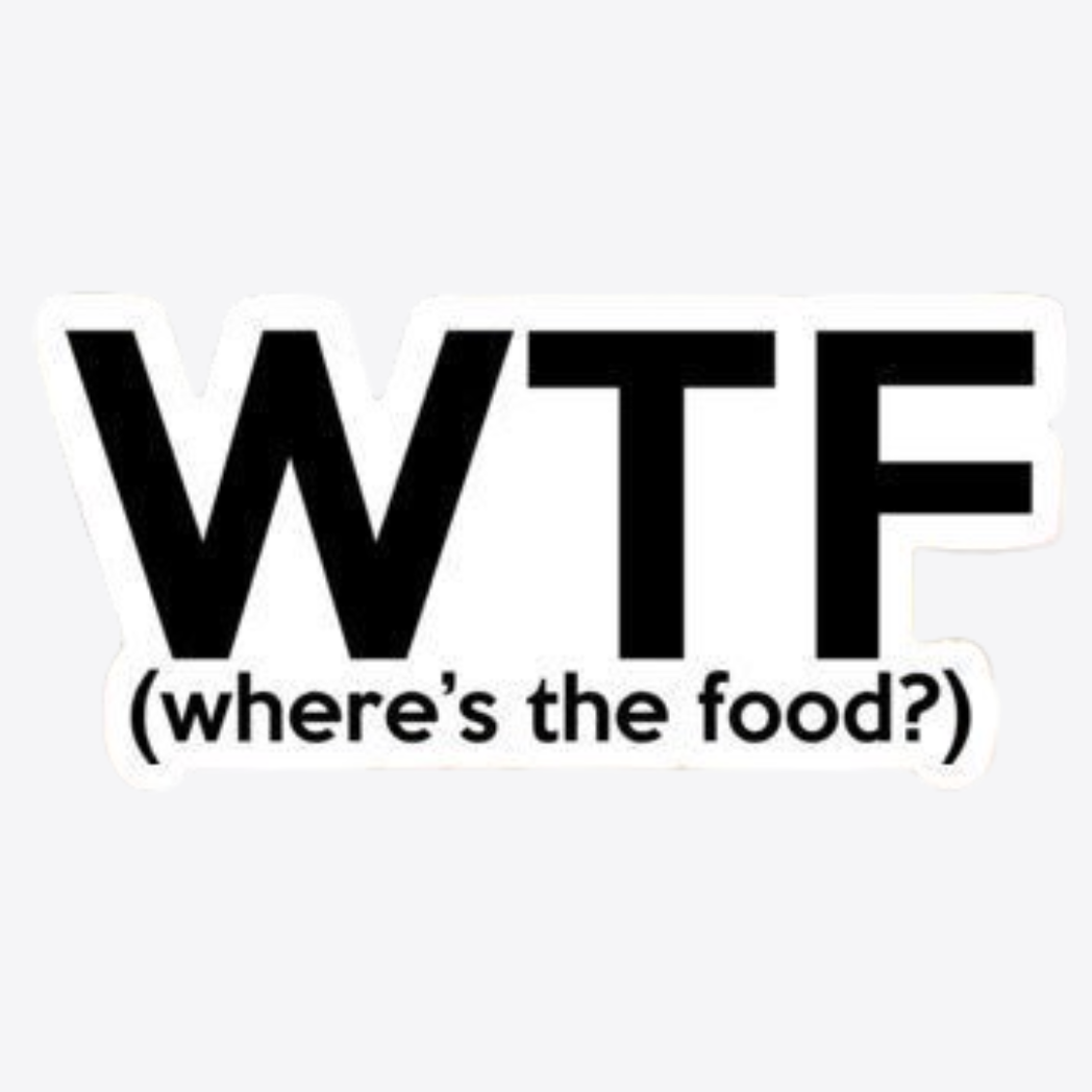 Food Acronym Sticker